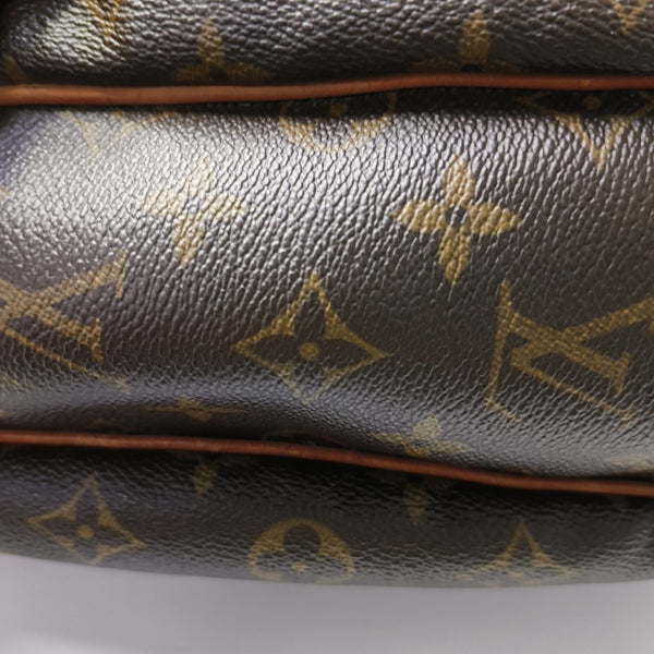 TULUM GM Monogram Coated Canvas Brown