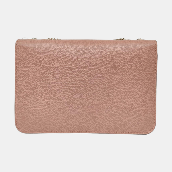 Authenticated pre-owned Interlocking G Large Calfskin Pink - Handbags at Looply