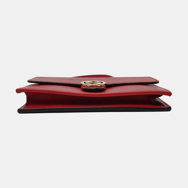 Authenticated pre-owned Interlocking G Calfskin Red - Handbags at Looply