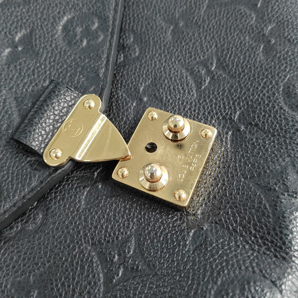 MÉTIS MM Monogram Calfskin Black