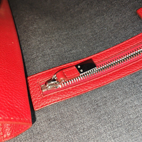 Leather Red
