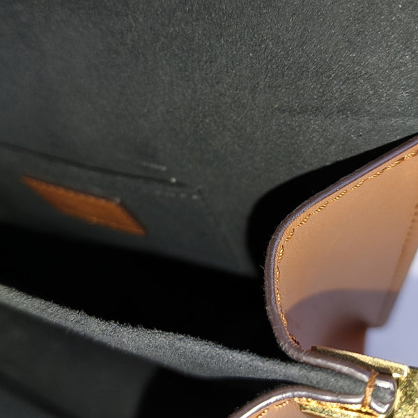 DAUPHINE Mini Monogram Coated Canvas Brown