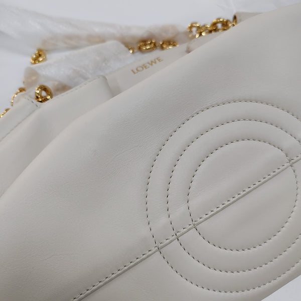 Paseo Small Calfskin White