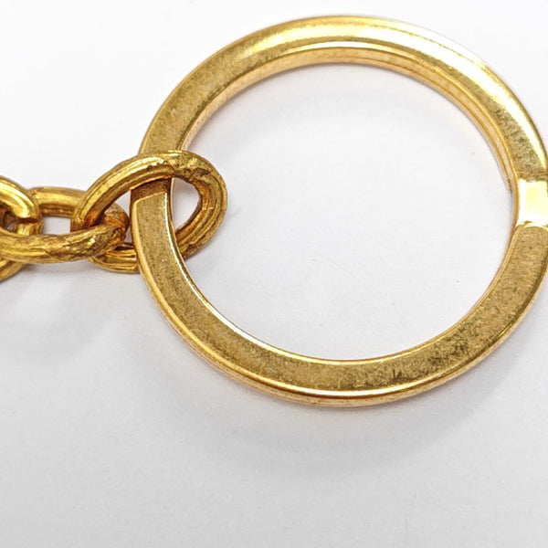 Metal Bag Charm Gold