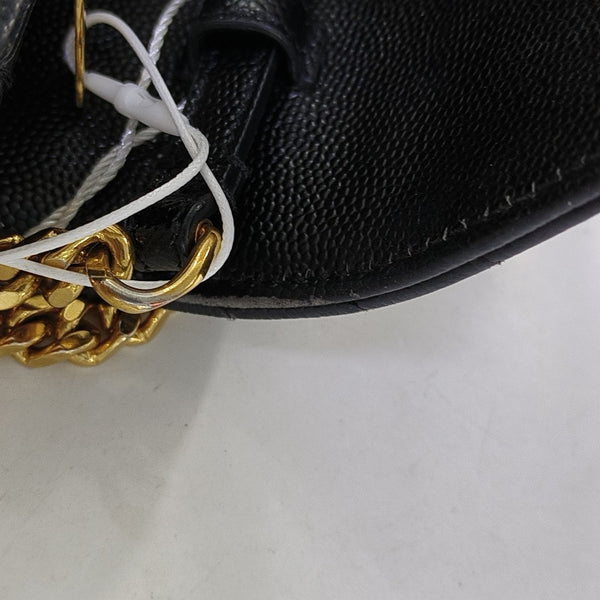 MONOGRAM Medium Quilted Calfskin Black