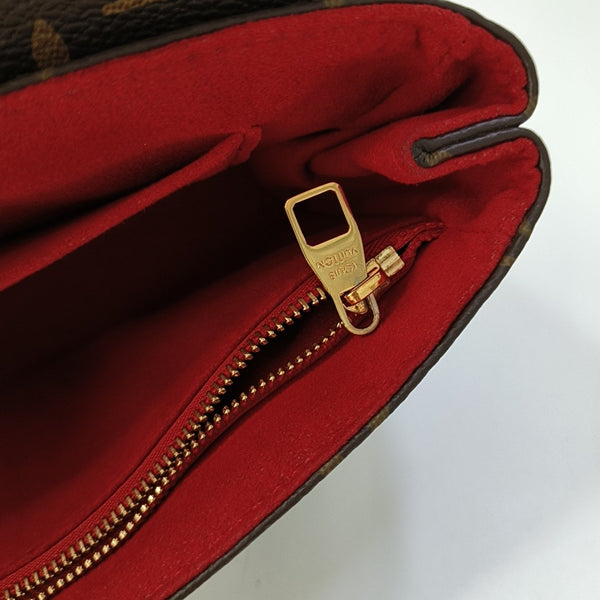 SAINT PLACIDE Monogram Coated Canvas Brown