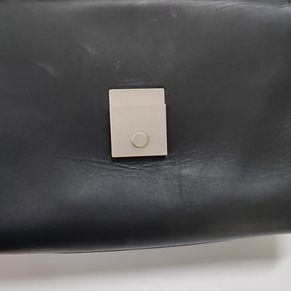 Piazza Small Calfskin Black