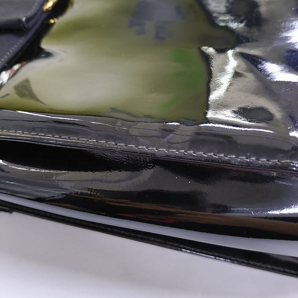 Vara Patent Leather Black