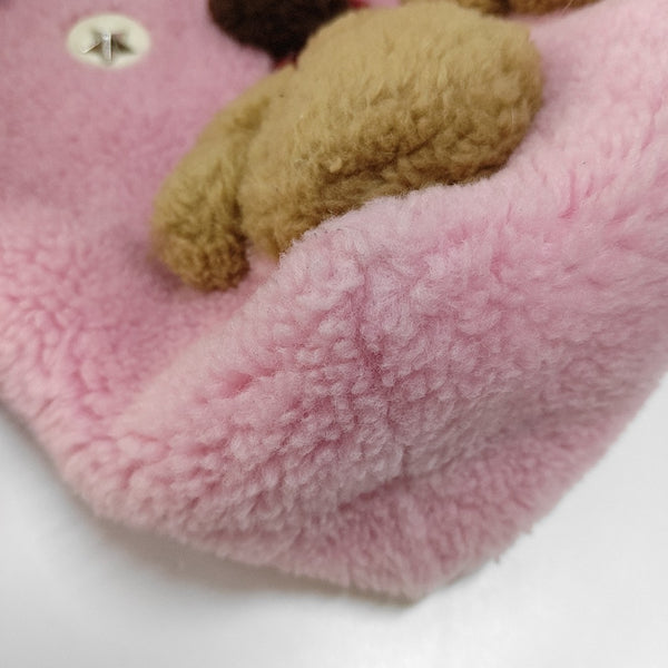 Children’s GG Bucket Sheepskin Pink