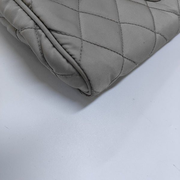 Quilted Nylon Beige