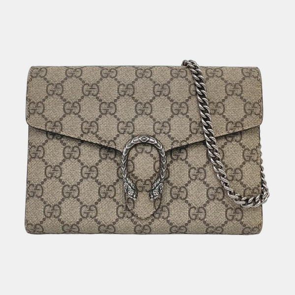 Authenticated pre-owned Dionysus Monogram Coated Canvas Beige - Crossbody Bag at Looply
