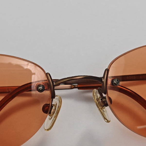 Metal Sunglasses Orange
