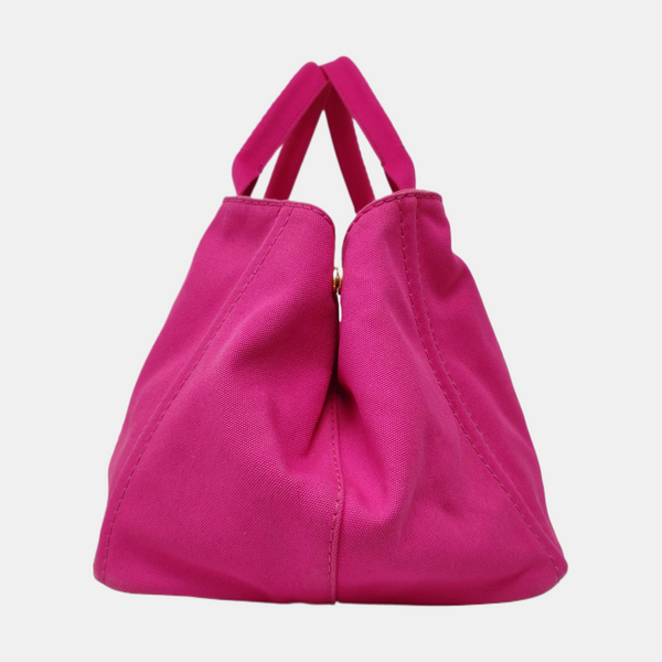 Authenticated pre-owned Denim Canvas Pink - Handbags at Looply