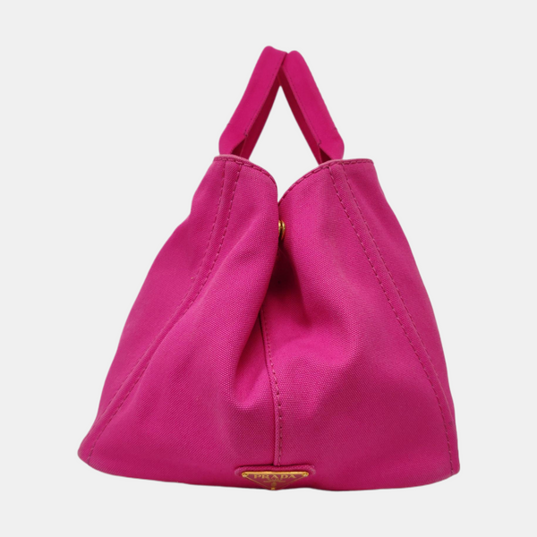 Authenticated pre-owned Denim Canvas Pink - Handbags at Looply