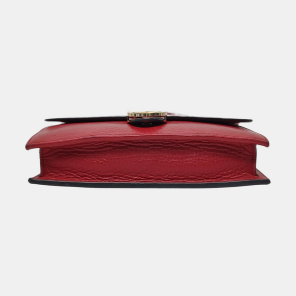 Authenticated pre-owned Interlocking G Calfskin Red - Handbags at Looply