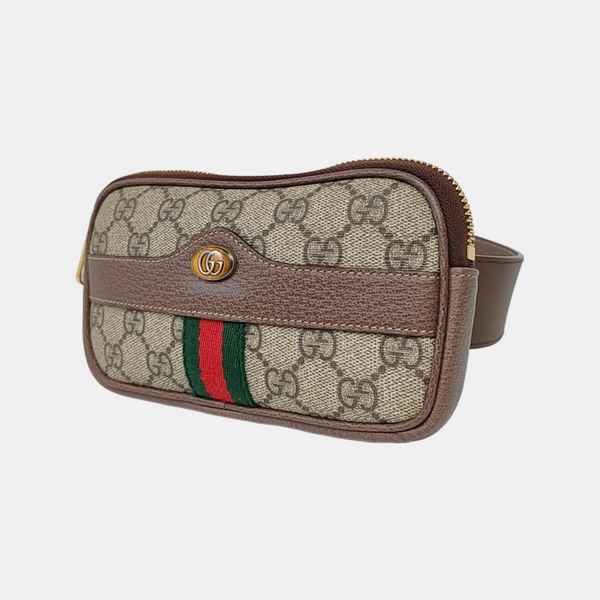 Authenticated pre-owned Ophidia Monogram Coated Canvas Beige - Belt Bag at Looply