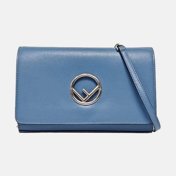 Authenticated pre-owned Kan I F Calfskin Blue - Shoulder Bag at Looply