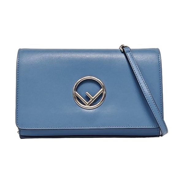 Authenticated pre-owned Kan I F Calfskin Blue - Shoulder Bag at Looply