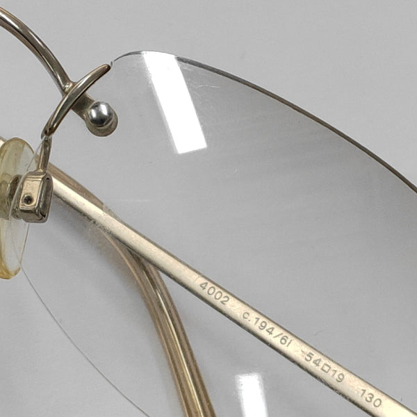 Metal Eyeglasses Gold