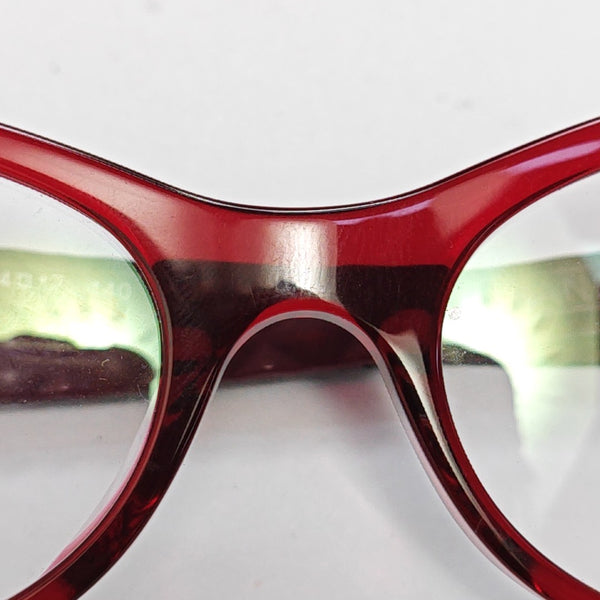 Synthetic Eyeglasses Red