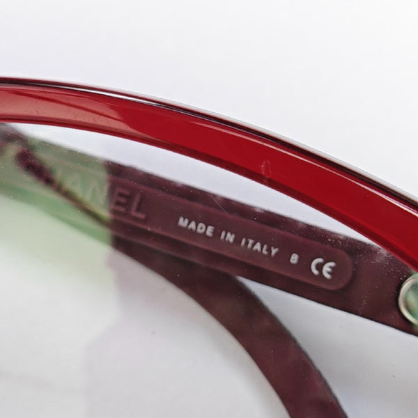 Synthetic Eyeglasses Red
