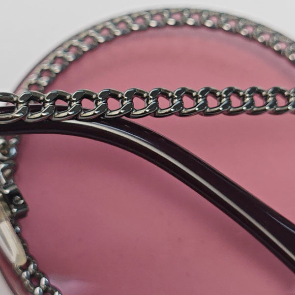 Metal Sunglasses Purple