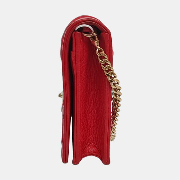 Diorama Calfskin Red