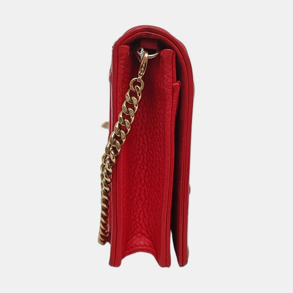 Diorama Calfskin Red