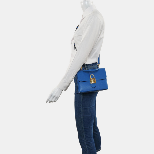 Authenticated pre-owned Locky Epi Blue - Shoulder Bag at Looply