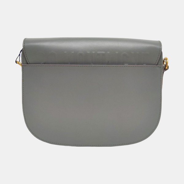 Authenticated pre-owned Bobby Medium Calfskin Gray - Crossbody Bag at Looply