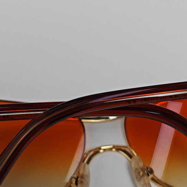 Metal Sunglasses Orange