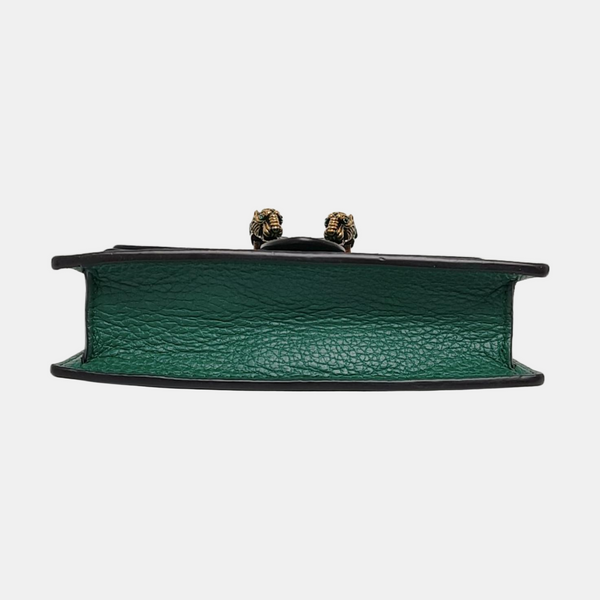 Authenticated pre-owned Dionysus Super Mini Calfskin Green - Shoulder Bag at Looply