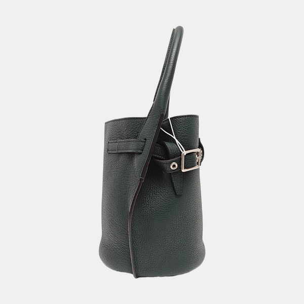 Authenticated pre-owned Big Bag Nano Calfskin Green - Shoulder Bag at Looply