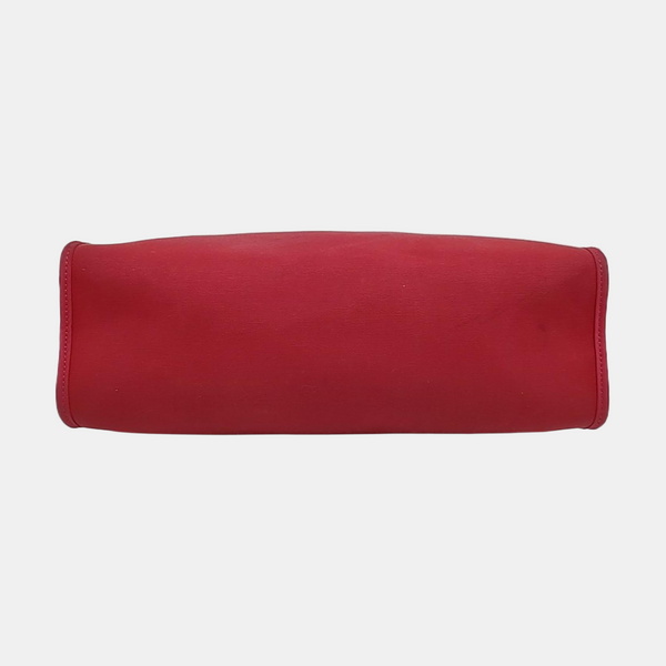 Authenticated pre-owned Herbag 31 Canvas Red - Handbags at Looply