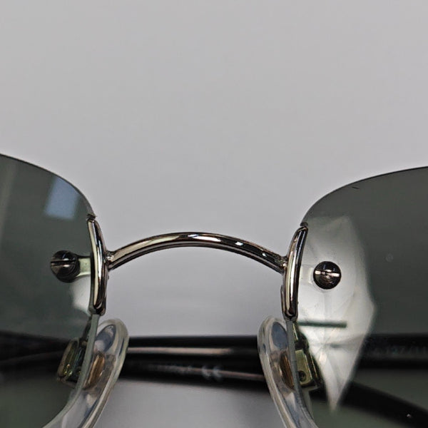 Metal Sunglasses Green