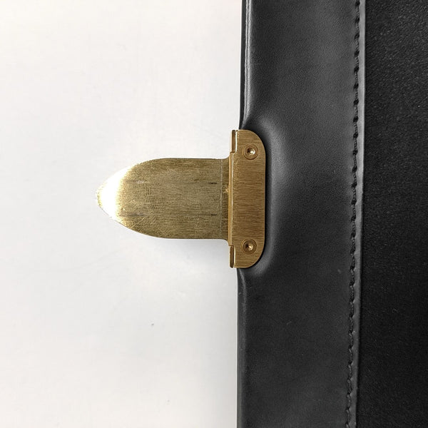 ONE HANDLE Monogram Coated Canvas Brown