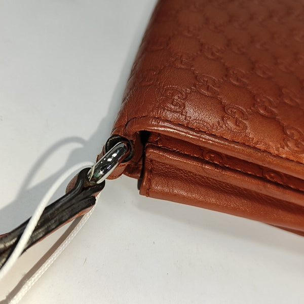 Monogram Calfskin Wallet Brown