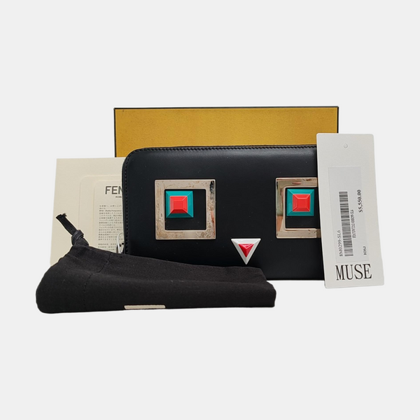 Calfskin Wallet Black