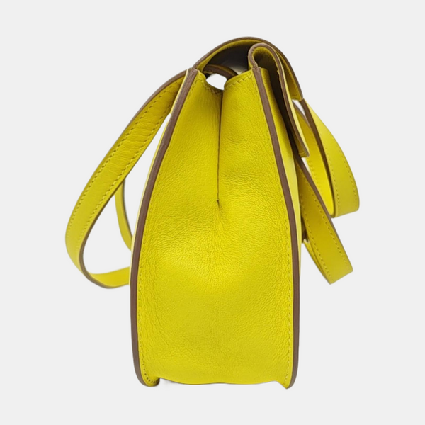 Authenticated pre-owned Halzan Mini Swift Yellow - Shoulder Bag at Looply