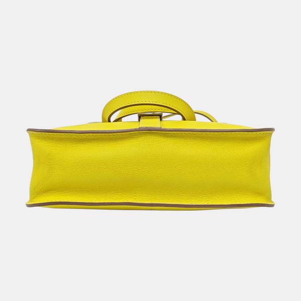 Authenticated pre-owned Halzan Mini Swift Yellow - Shoulder Bag at Looply