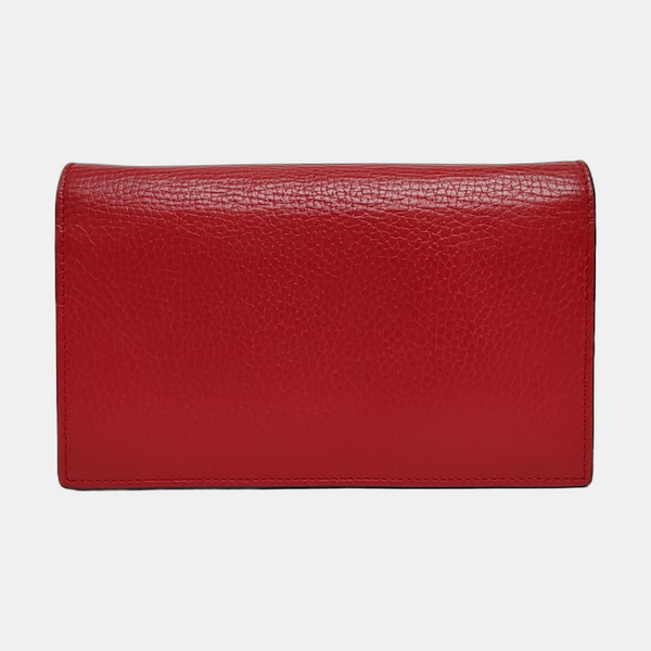 Authenticated pre-owned Interlocking G Calfskin Red - Crossbody Bag at Looply