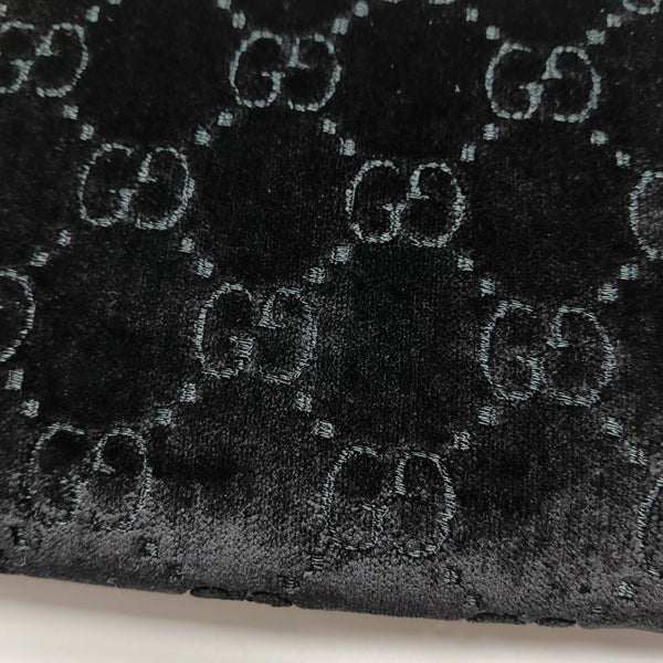 Authenticated pre-owned Dionysus Super Mini Monogram Velvet Black - Crossbody Bag at Looply
