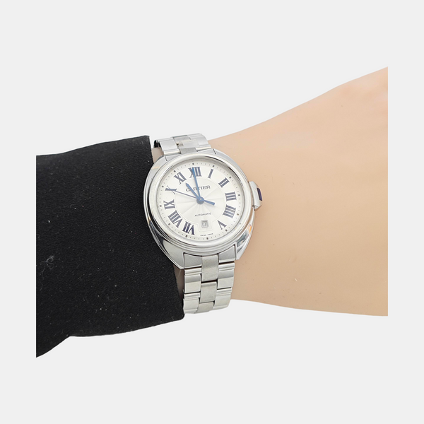 CLÉ DE CARTIER 31mm White Automatic Watch