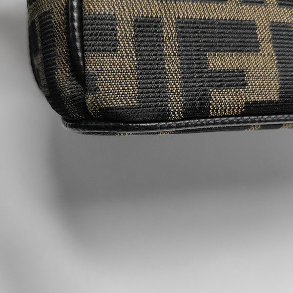 Canvas Top Handle Bag Brown