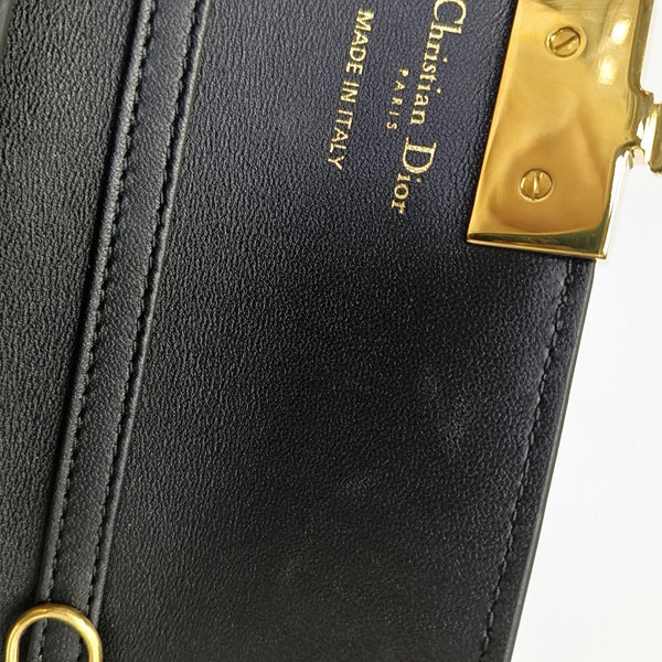 30 Montaigne Mini Calfskin Black