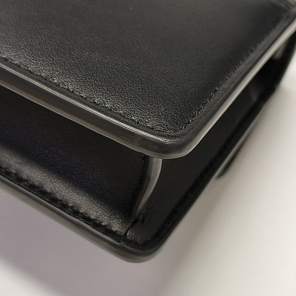30 Montaigne Mini Calfskin Black