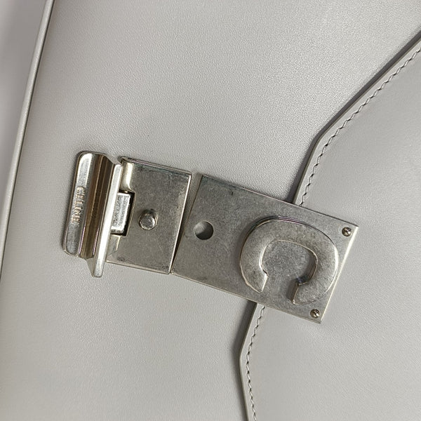 Authenticated pre-owned C Medium Calfskin Gray - Shoulder Bag at Looply