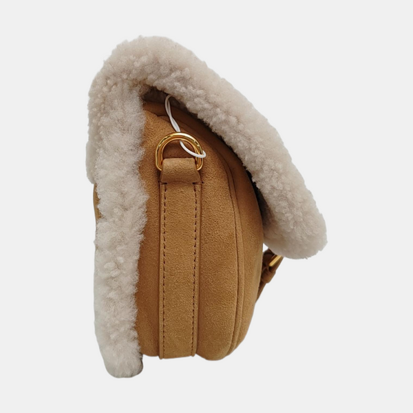 Authenticated pre-owned Bobby Medium Sheepskin Beige - Shoulder Bag at Looply