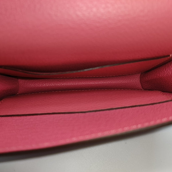 Authenticated pre-owned Roulis Slim Evercolor Pink Wallet - Wallet at Looply
