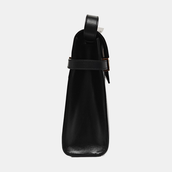 Authenticated pre-owned Manhattan Medium Calfskin Black - Shoulder Bag at Looply